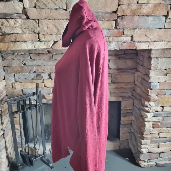 Caslon Cowneck Tunic Sweater SZ Med - Picture 3 of 7